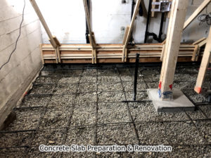 Concrete Slab Preparation and Renovation